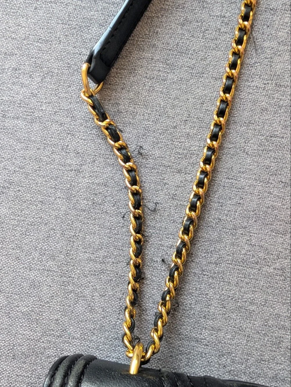Black Quilted Tory Burch